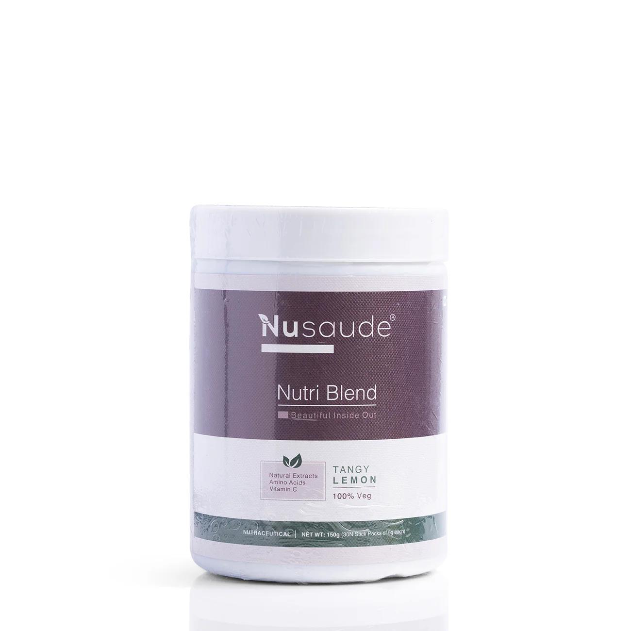 Nusaude Collagen Tangy Lemon Flavour - 150g
