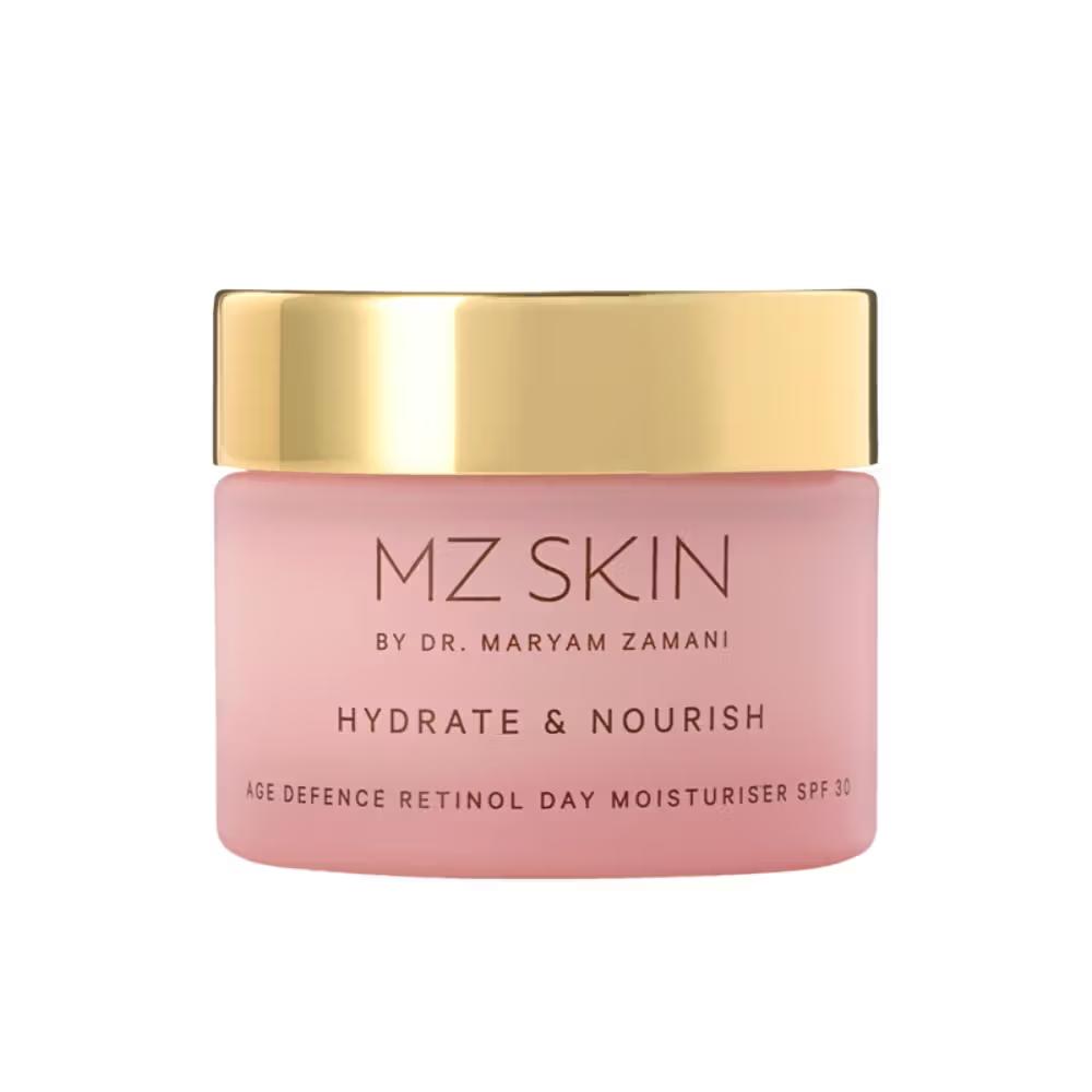 MZ SKIN Hydrate & Nourish Age Defence Retinol Day Moisturiser With SPF 30 - 50ml