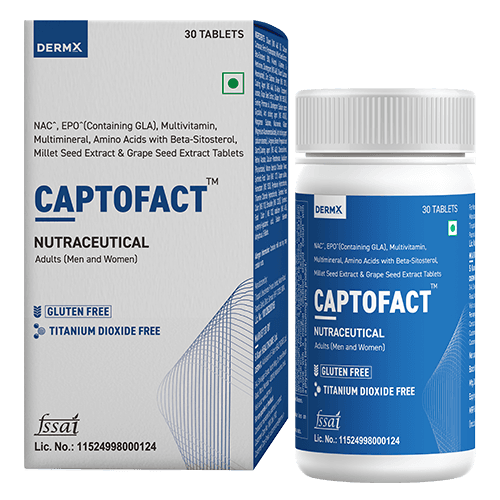 CAPTOFACT TABLETS - 30 TABLETS