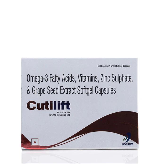 Cutilift Soft Gelatin Capsule – 10 Capsules