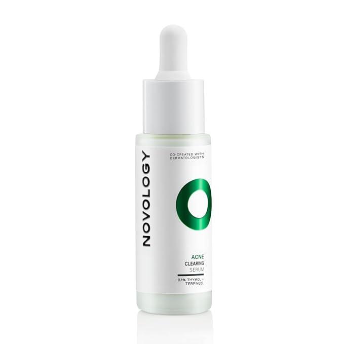 Novology Acne Clearing Serum – 28ml | Clinically Proven Acne Treatment | Fast-Acting Serum with Patented TT2™ Technology | Non-Sticky, Lightweight Formula for Oily & Sensitive Skin