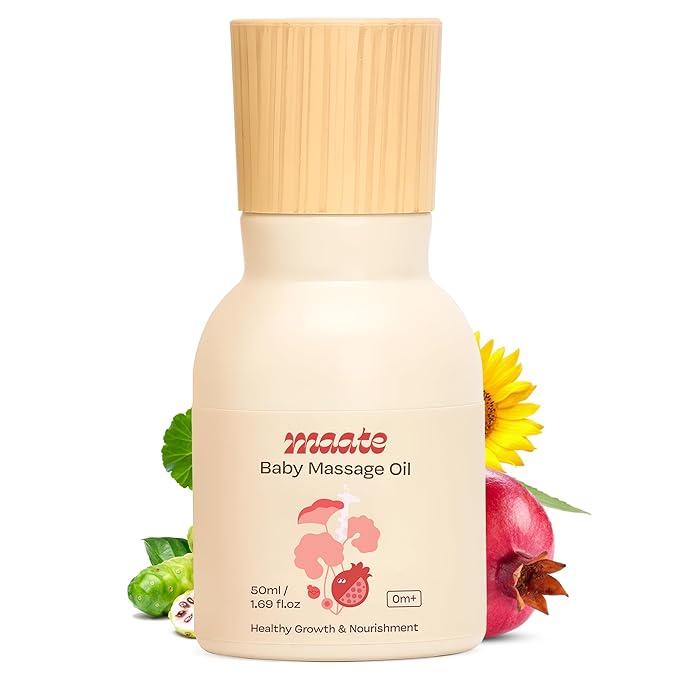 Maate 100% Natural Baby Massage Oil – 50 ml