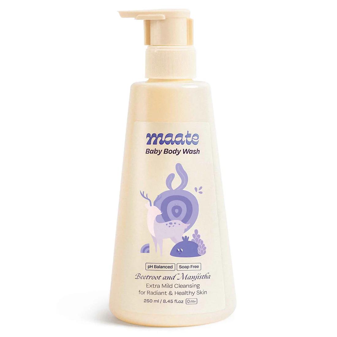 Maate Baby Body Wash – pH Balanced | Soap-Free (250 ml)