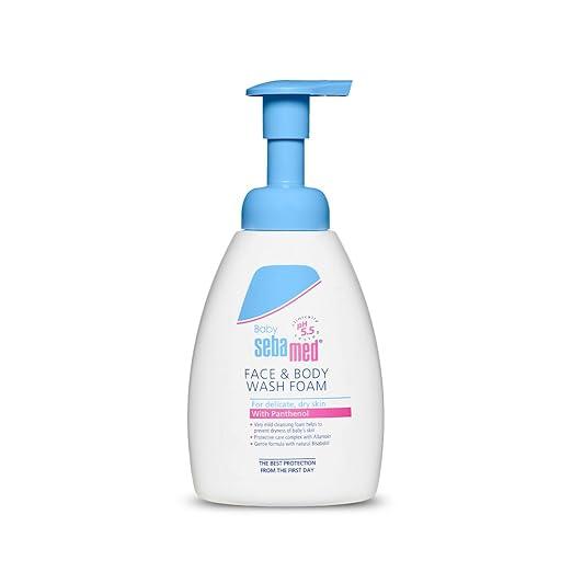 Sebamed Baby Face & Body Wash Foam – 400 ml