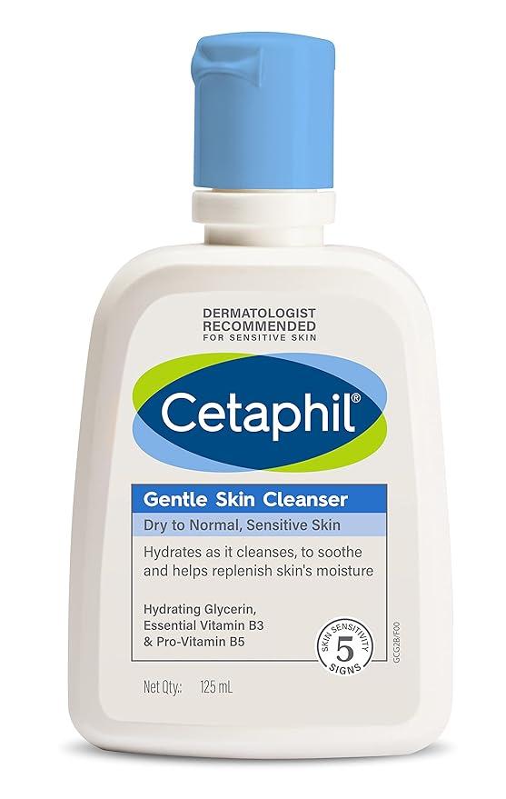 Cetaphil Gentle Skin Hydrating Face Wash Cleanser - 125ml