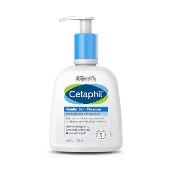 Cetaphil Gentle Skin Hydrating Face Wash Cleanser - 250 ml