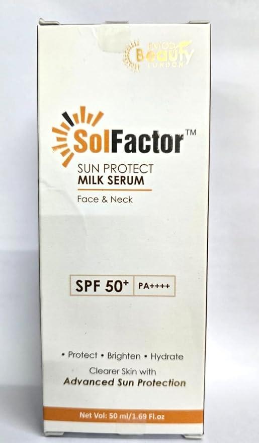 Solfactor Sun Protect Milk Serum SPF 50+ PA++++ (50 ml)