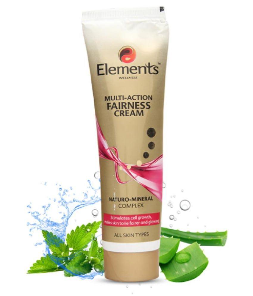 Elements Multi Action Fairness Cream | For Instant Fairness | For All Skin Types - 100g