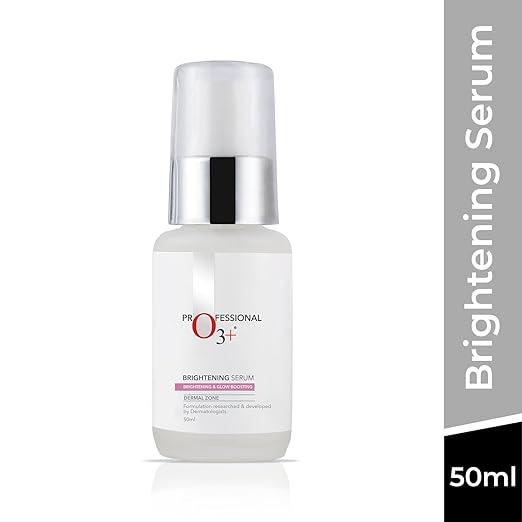 O3+ Brightening Face Serum with Ceramide, Niacinamide for Dullness, Fine Lines & Wrinkles | All Skin Types | Unisex - 50 ml