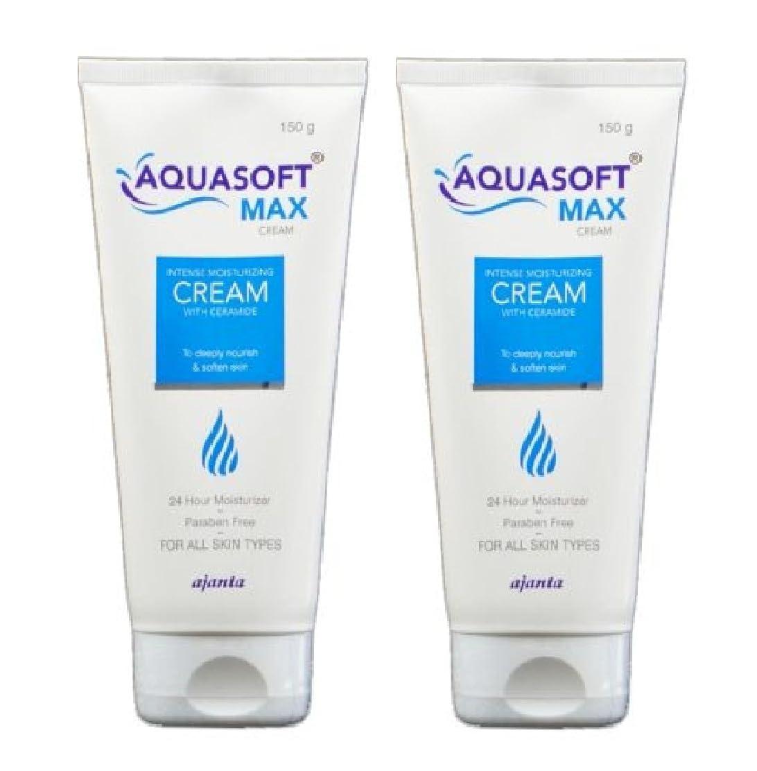 New Aquasoft Max Intensive Moisturising Cream | For All Skin Types | 100 gm - Pack of 1