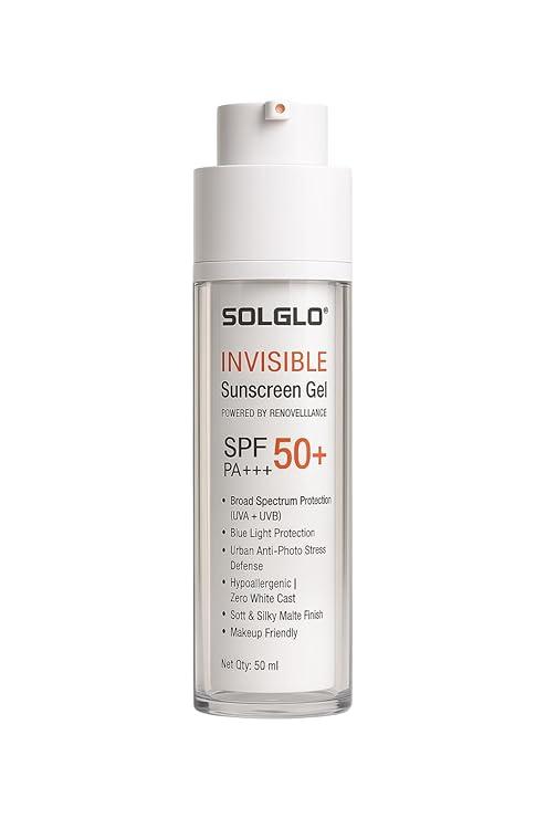SOL-GLO Invisible Sunscreen Gel SPF 50+ PA++++ – 50 ml