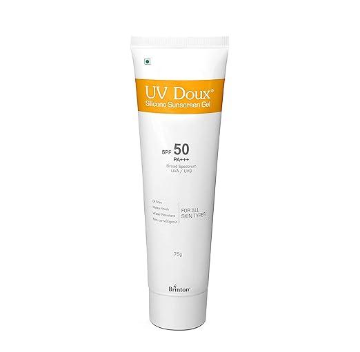 UV Doux Silicone Sunscreen Gel SPF 50 PA+++ – 75 gm