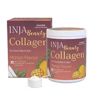 INJA Wellness  Beauty Marine Collagen – Mango Flavor with Vitamin C (125g)