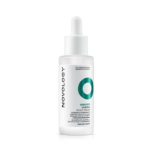 Novology Sebosys Control Scalp Serum – Dermatologist Co-Created Formula for Oily Scalp (50 ml)