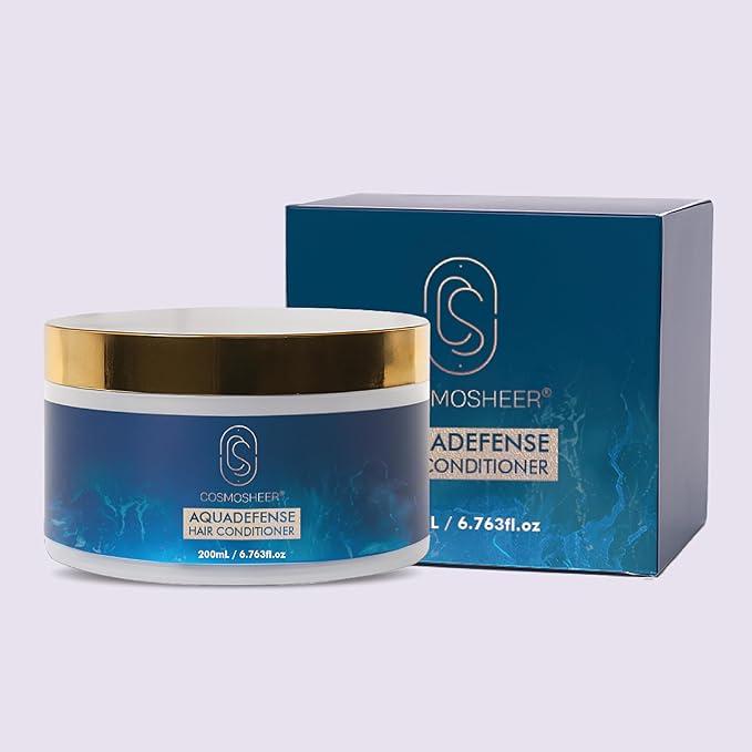 Cosmosheer Aquadefense Hair Conditioner 200 ml | Detangles, Strengthens & Enhances Hair Shine