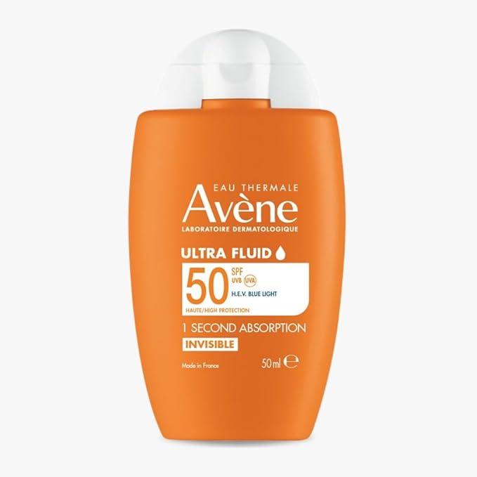 Avene Ultra Fluid SPF 50+ Invisible Sunscreen 50 ml 