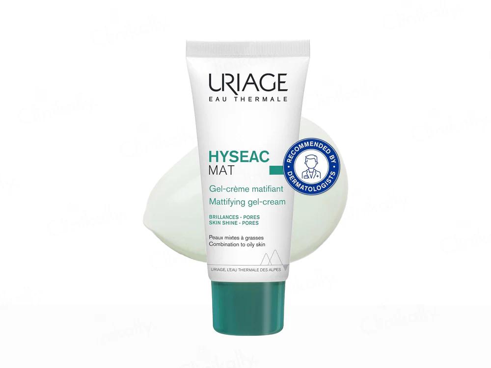 Uriage Hyséac Mat Gel-Cream – Mattifying Moisturizer for Oily Skin 40 ml 