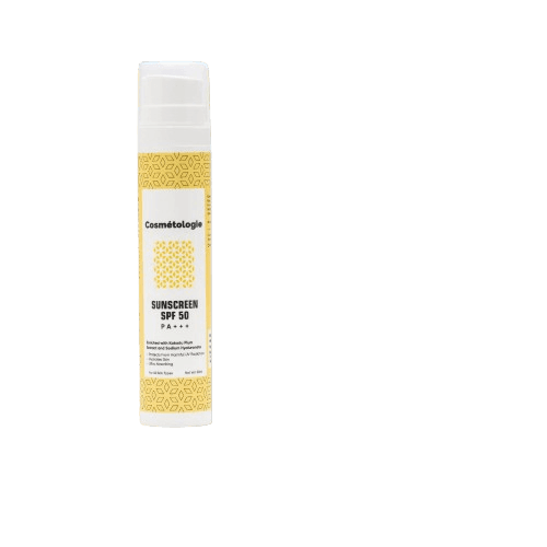 Cosmetologie Sunscreen SPF 50 PA+++| Prevent from Pigmentation and Tan|UVA and UVB filters | No White Cast | Non-Greasy - 50 ml