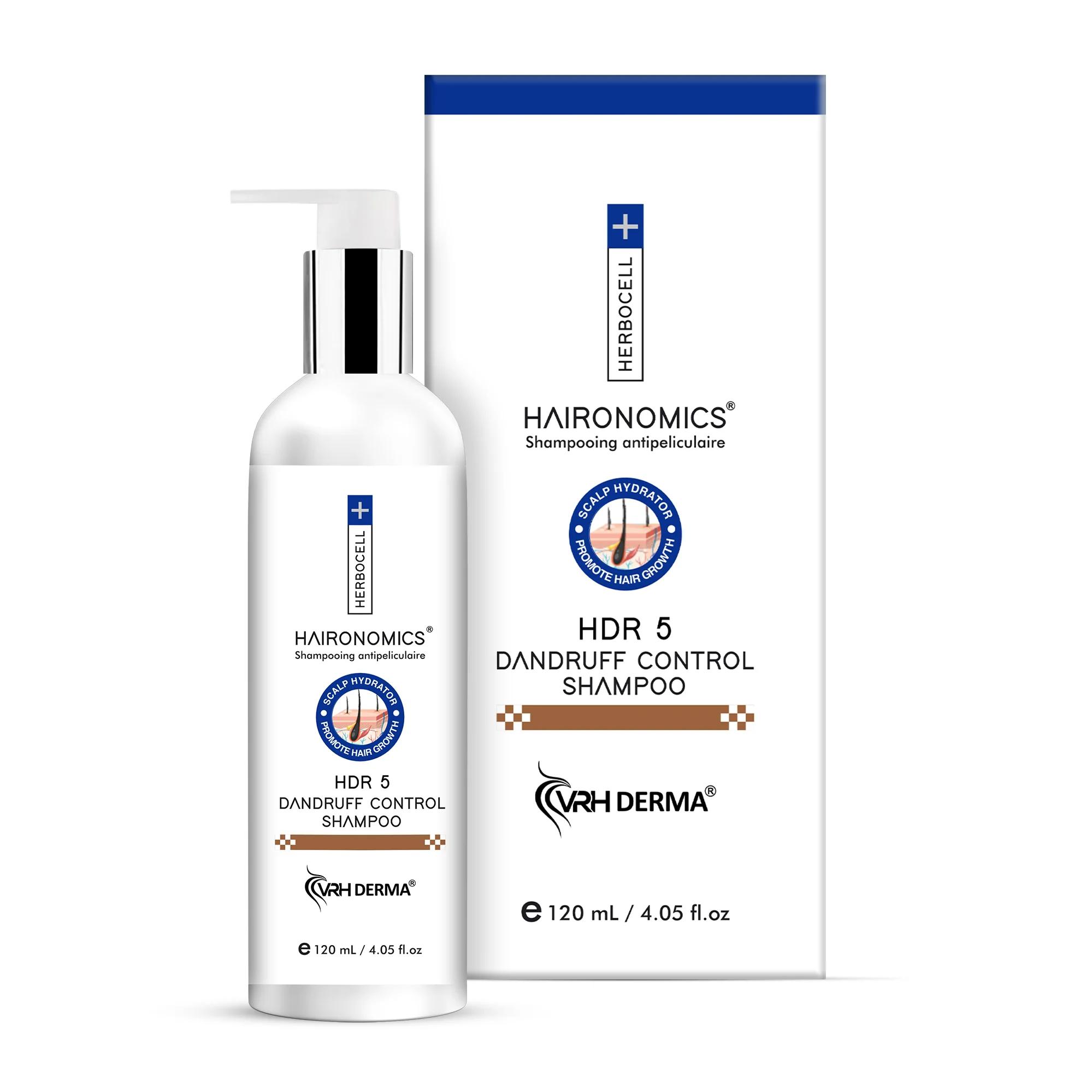 VRH Dandruff Control Shampoo | With Cutipure CLR, VEG Chitosan & Oleander Cochleara – 120 ml