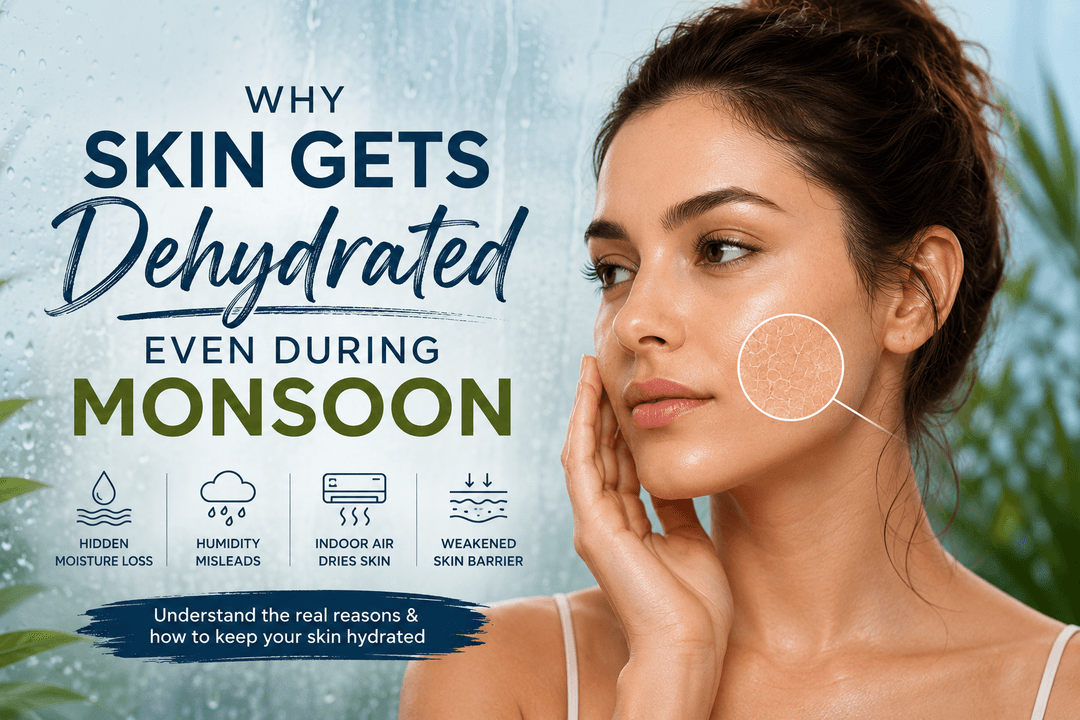 Why Skin Gets Dehydrated Even During Monsoon