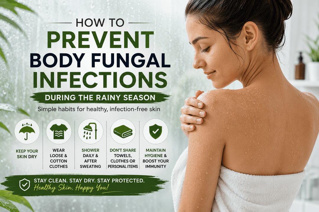 How to Prevent Body Fungal Infections During the Rainy Season